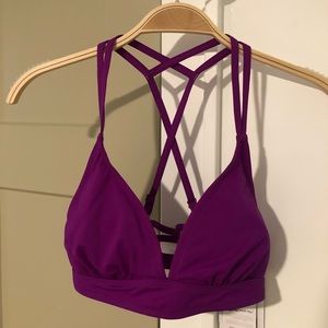 Athleta Cross Strap Bikini top Small